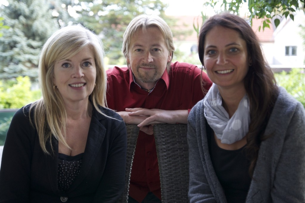 Amy, Rainer und Barbara